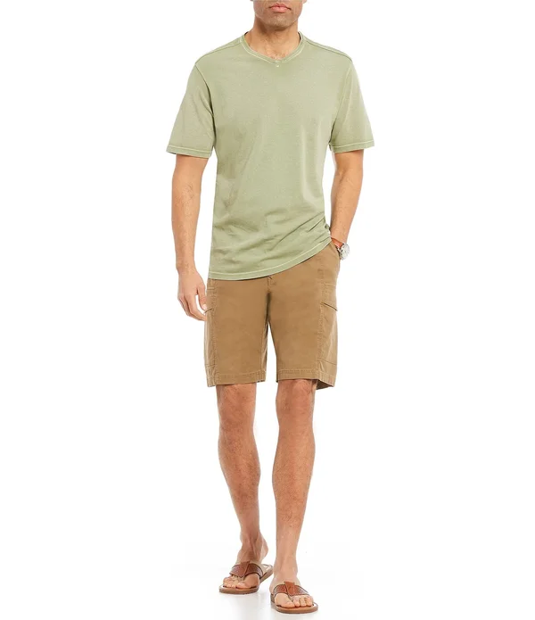 Tommy Bahama Key Isles Cargo 10 Inseam Shorts - Mens, 40, Dusk Blue