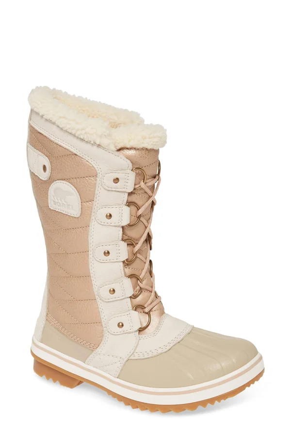 Sorel Women's Tofino II Lux Boot - 7.5 - Natural Tan