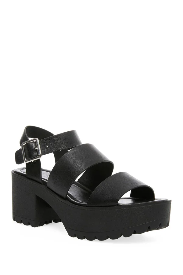 Madden Girl Carter Platform Sandal - Women's - Black