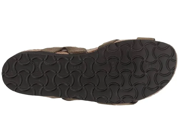 Naot Women's Kayla Sandal, Size: 42, Oily Olive Suede