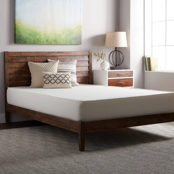 Select Luxury Flippable 10-Inch Medium Firm Foam Mattress, Size: Twin