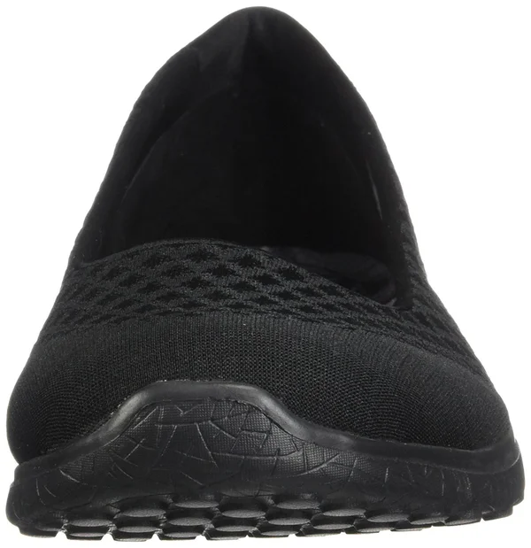Skechers Sport Women's Microburst One Up Fashion Sneaker - Black
