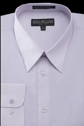 Men's Basic Dress Shirt Regular Fit in Lilac 16½ 32/33 - Lilac