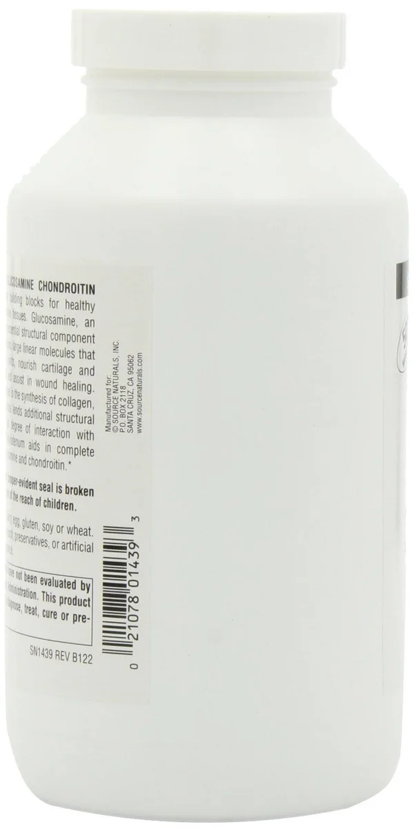 Source Naturals Glucosamine Chondroitin, Extra Strength, Tablets - 240 tablets