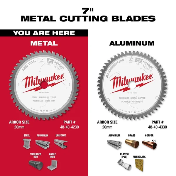 Milwaukee-48-40-4230 7 in. Metal Cutting Circular Saw Blade