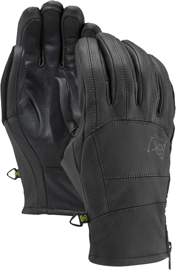 Burton AK Leather Tech Glove - Men's True Black, Xs
