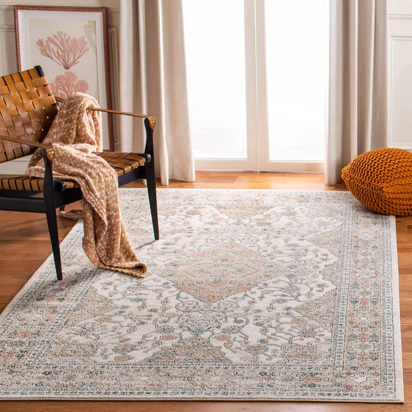 Safavieh Oregon Rug Collection ORE883F - Grey - Ivory - 9& x 12&