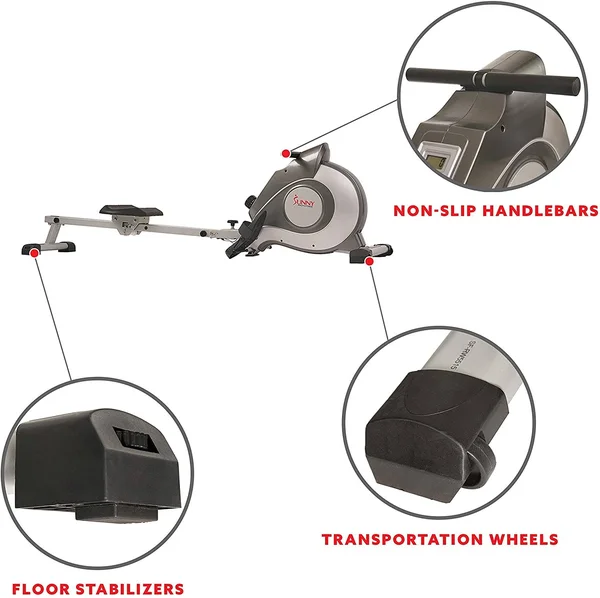 Sunny Health & Fitness SF-RW5515 Magnetic Rowing Machine