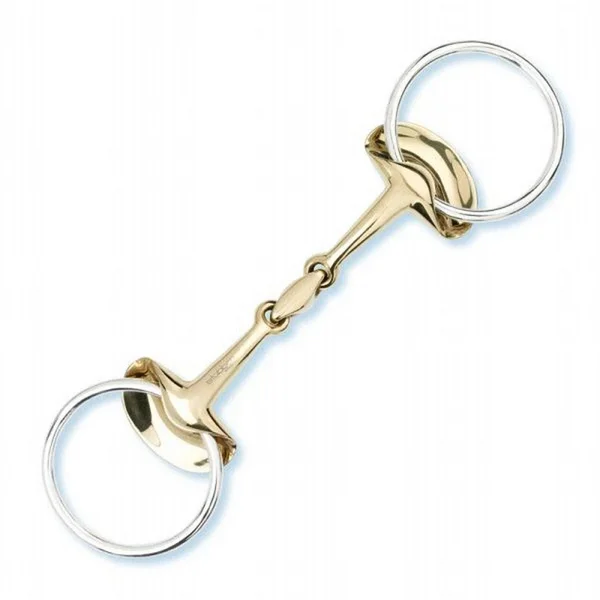 Stubben Steeltec Golden Wings Snaffle Bit