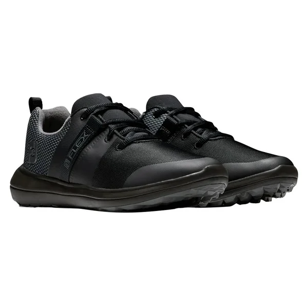 FootJoy Women's Flex Golf Shoes in Black, Charcoal Size 6.5