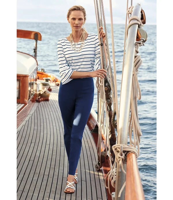 Tommy Bahama Cigarette Borcay Pant - 10