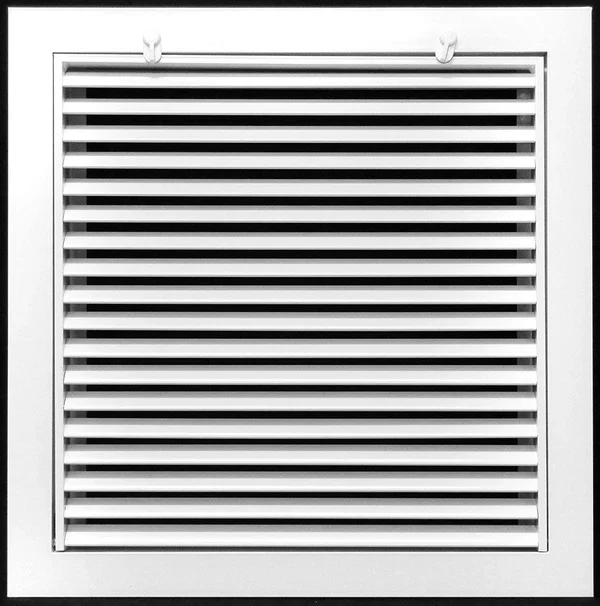 14x22 x 14x22 Aluminum Return Filter Grille - Easy Air Flow - Linear Bar Grilles