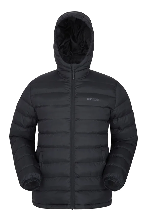 Mountain Warehouse Seasons Mens Insulated Jacket - Black, Size XL