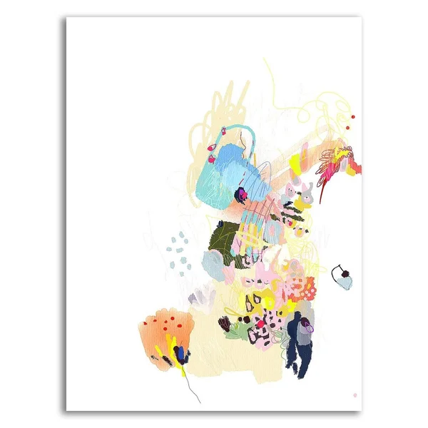 Tangletown Fine Art California Poppy by Niya Christine, Print on Canvas, Ready to Hang