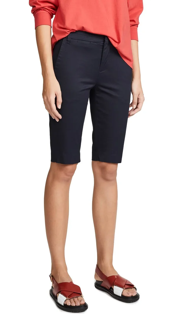 Vince Coin-Pocket Bermuda Shorts Blue