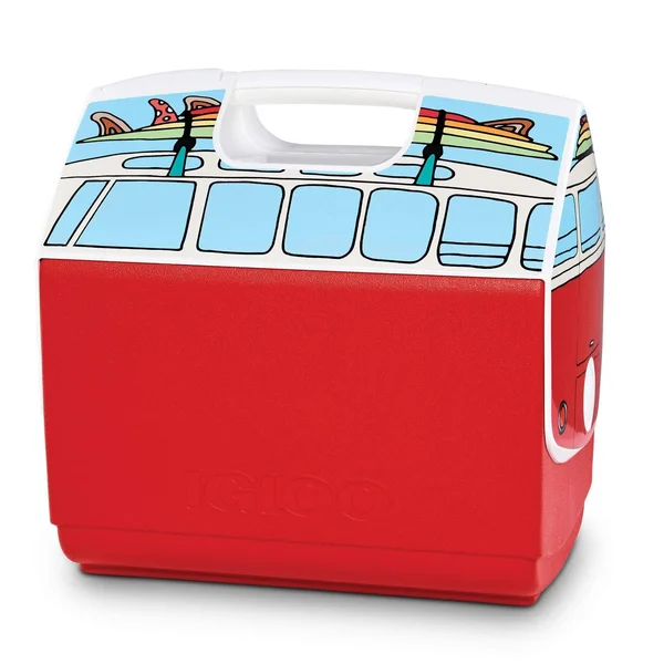 Igloo Coolers, VW Red Van Playmate Elite Special Edition 16 qt Cooler