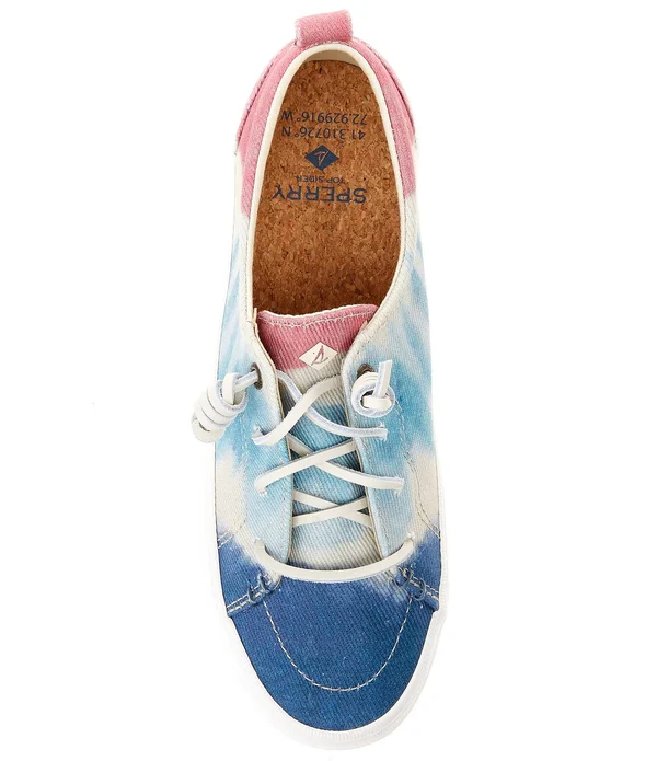 Sperry Women's Crest Vibe Tie-Dye Platform Sneakers - 8.5M
