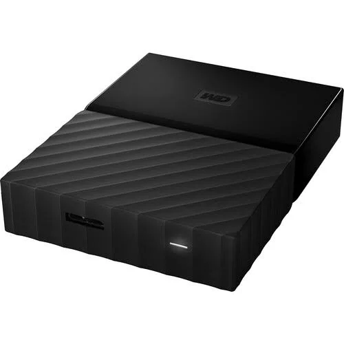 WD 4tb My Passport USB 3.0 External Hard Drive for PS4 WDBZGE0040BBK-WESN