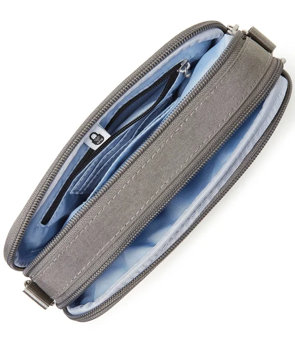 Baggallini RFID Festival Bag (Champagne Shimmer) - 8.5" x 5.5" x 2"