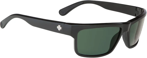 Spy Frazier Sunglasses - Black - Happy Grey Green