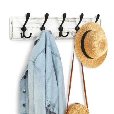 Alistar Solid Wood 4 - Hook Wall Mounted Coat Rack Gracie Oaks Color: White