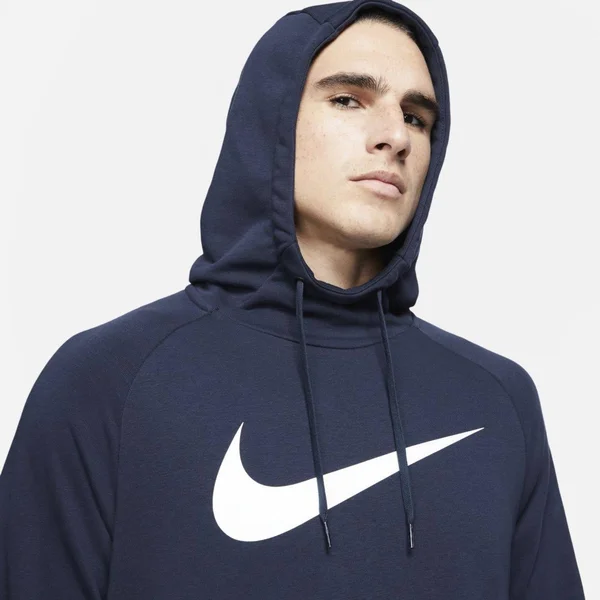 Nike Dri-Fit Men's Pullover Training Hoodie in Blue - Size: 4XL, CZ2425-451