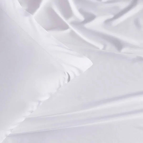 Company Cotton Bamboo Sateen Sheet Set - Ivory, Size King, The Company Store