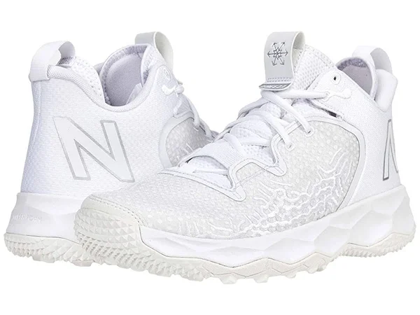 New Balance Mens FreezeLXv3 Turf - White/Grey (Size 12.5)