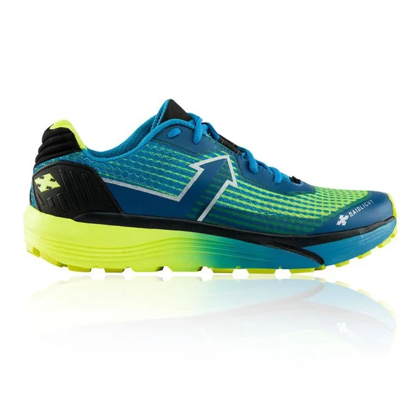 Raidlight Responsiv Ultra Trail Running Shoes - Yellow/Blue - 11.5