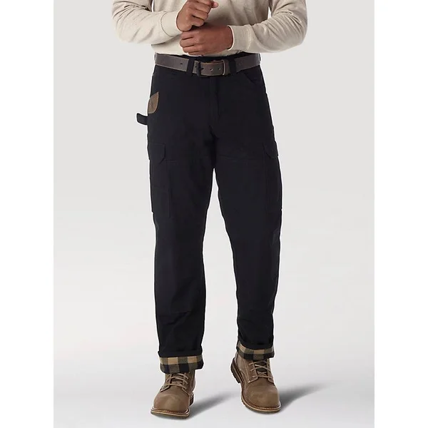 Wrangler Riggs Workwear Lined Ripstop Ranger Pant Black Size 32/L36