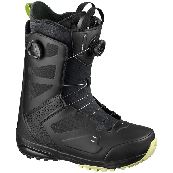 Salomon Dialogue Dual Boa Wide Snowboard Boots 2020-2021 - Black, 10