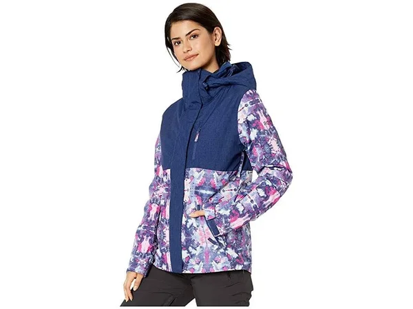 Women's Roxy Jetty Block Jacket 2020 - Medium Blue