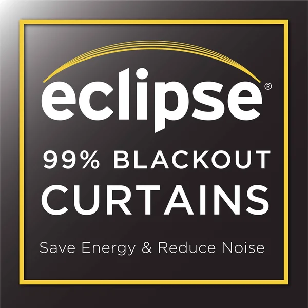 Eclipse Thermal Blackout Patio Door Curtain Panel, Gray