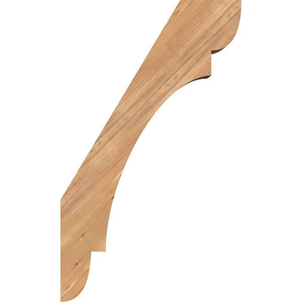 5 1/2x22W x 18x22D x 30x22H Olympic Smooth Brace, Western Red Cedar