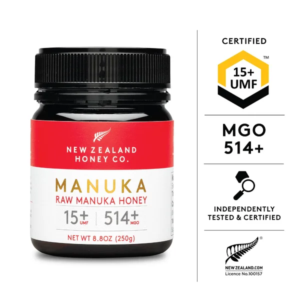 Buy Manuka Honey New Zealand UMF 15+ - MGO 514+ 500g, 17.6oz