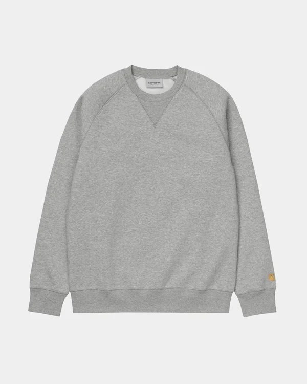 Carhartt WIP Chase Sweatshirt - Grey Heather