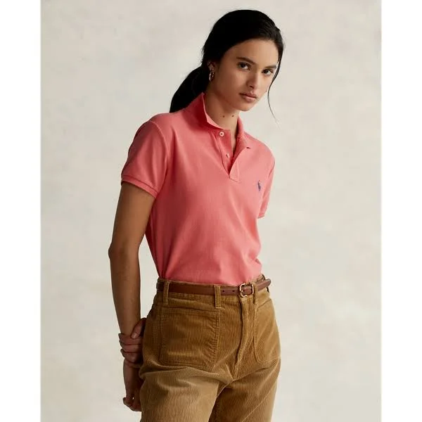 Classic Fit Mesh Polo Shirt