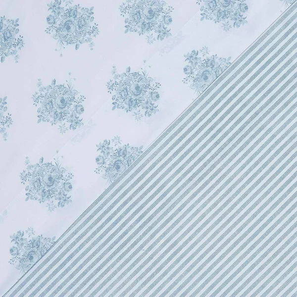 Prairie by Rachel Ashwell 12-Piece Garment Washed Sheet Set (Blue - King)
