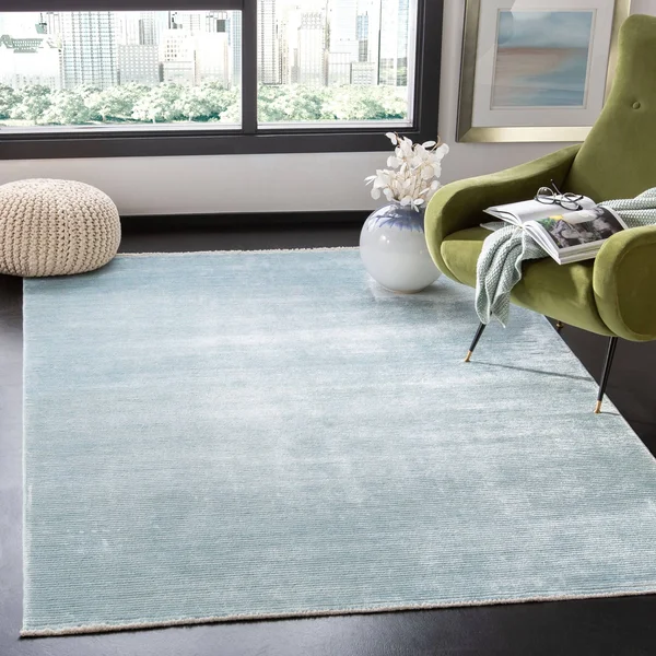 Safavieh Dream Turquoise/Grey 5 ft. x 8 ft. Abstract Area Rug
