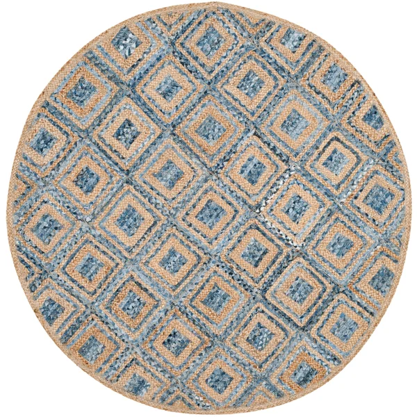 Safavieh Cape Cod Natural & Red Area Rug; 5& x 8&