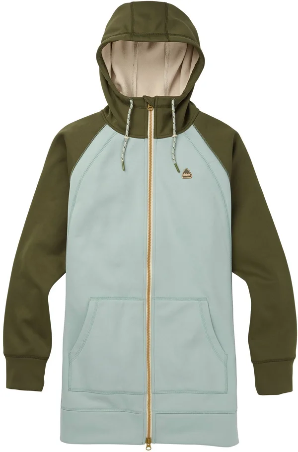 Women's Burton Crown Bonded Long Full-Zip Hoodie