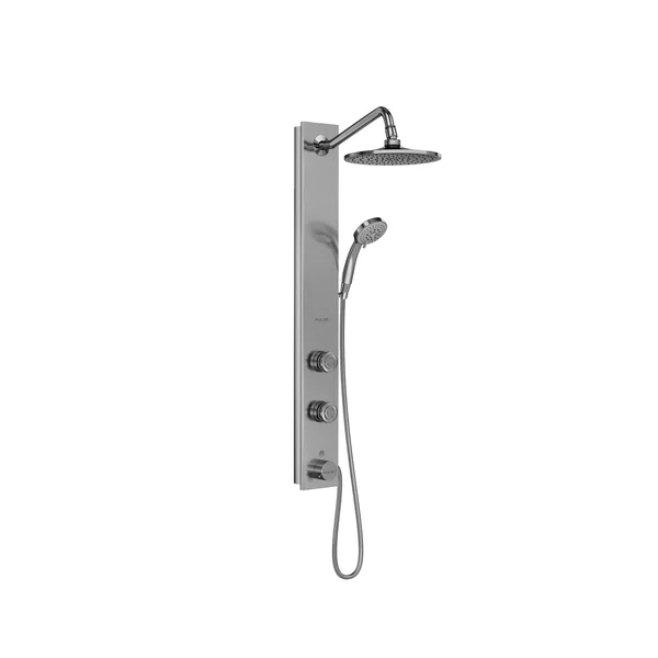 Pulse ShowerSpas 1021-ssb Aloha Brushed Stainless Steel Shower System