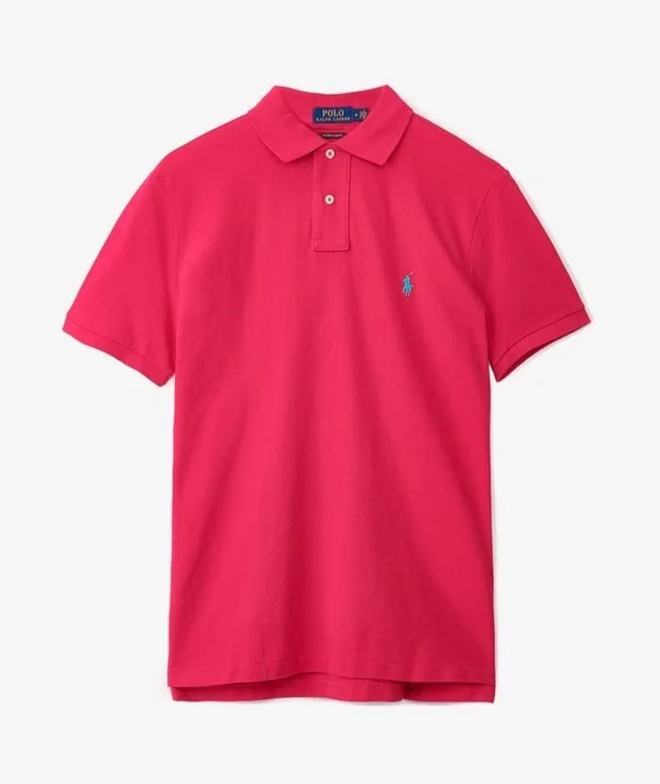 Polo Shirts Polo Ralph Lauren Sskccmslm1 Short Sleeve Kanit Rosa