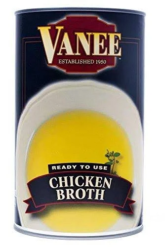 Vanee Chicken Broth 49 oz Can 12