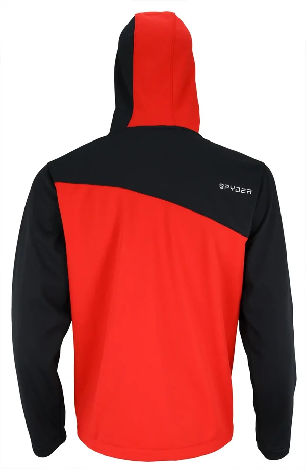 Spyder Mens Zip-Up Jacket - S, Red