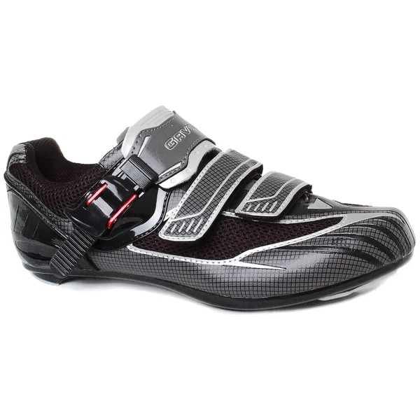 Gavin Elite Road Cycling Shoes, Black/Grey, Size: 45 EU (11.5 M/13 W)