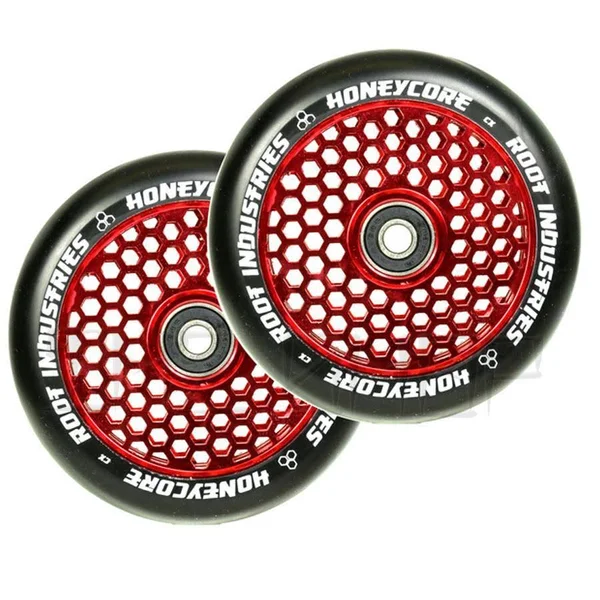 Root Industries - 120mm Honeycore Wheels - Black - Gold