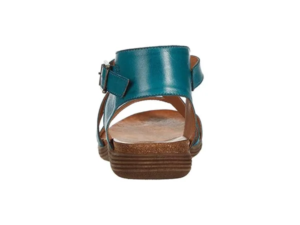 Miz Mooz Margarita Women's Ankle Strap Sandal Marine Size 36
