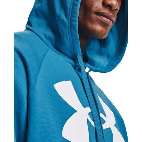 Under Armour Men's Rival Fleece Big Logo Hoodie - Radar Blue