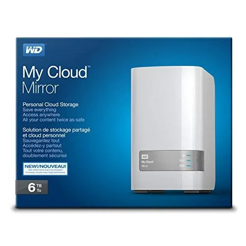 WD My Cloud Mirror Personal Cloud Storage (Gen 2), 6 TB